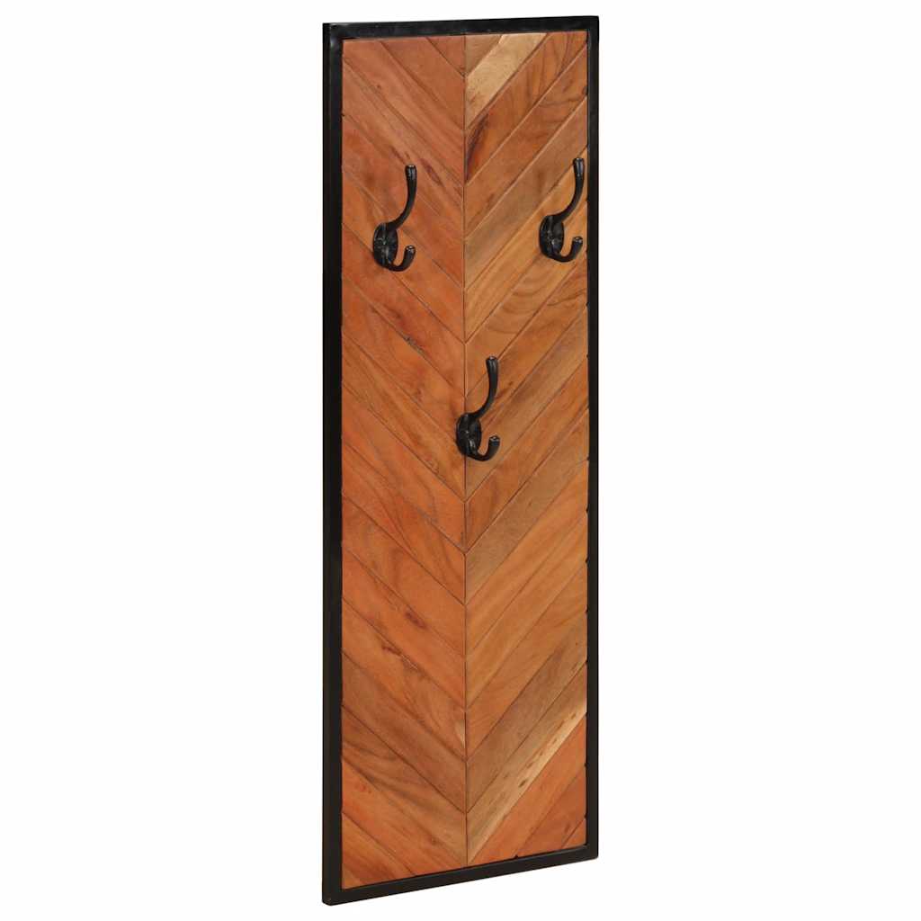 paltų kabyklos 2 vnt 35x1x90 cm akacijos masyvo