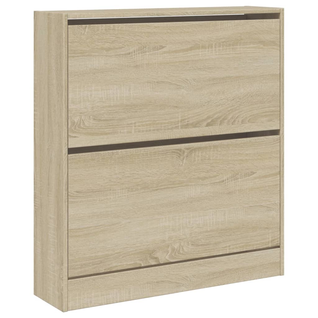 Apavu skapis, ozolkoka krāsā, 80x21x87,5cm, apstrādāta koksne