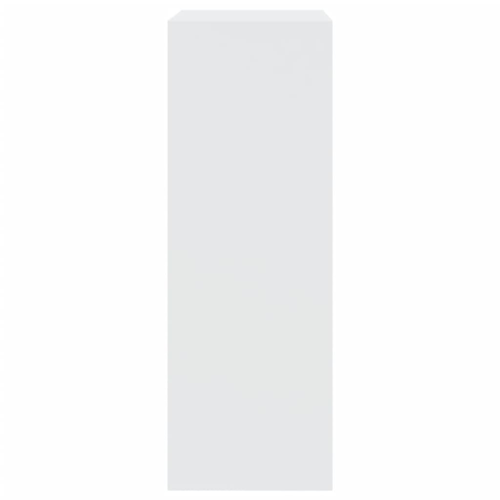Shoe cabinet, white, 60x34x96.5cm, engineered wood