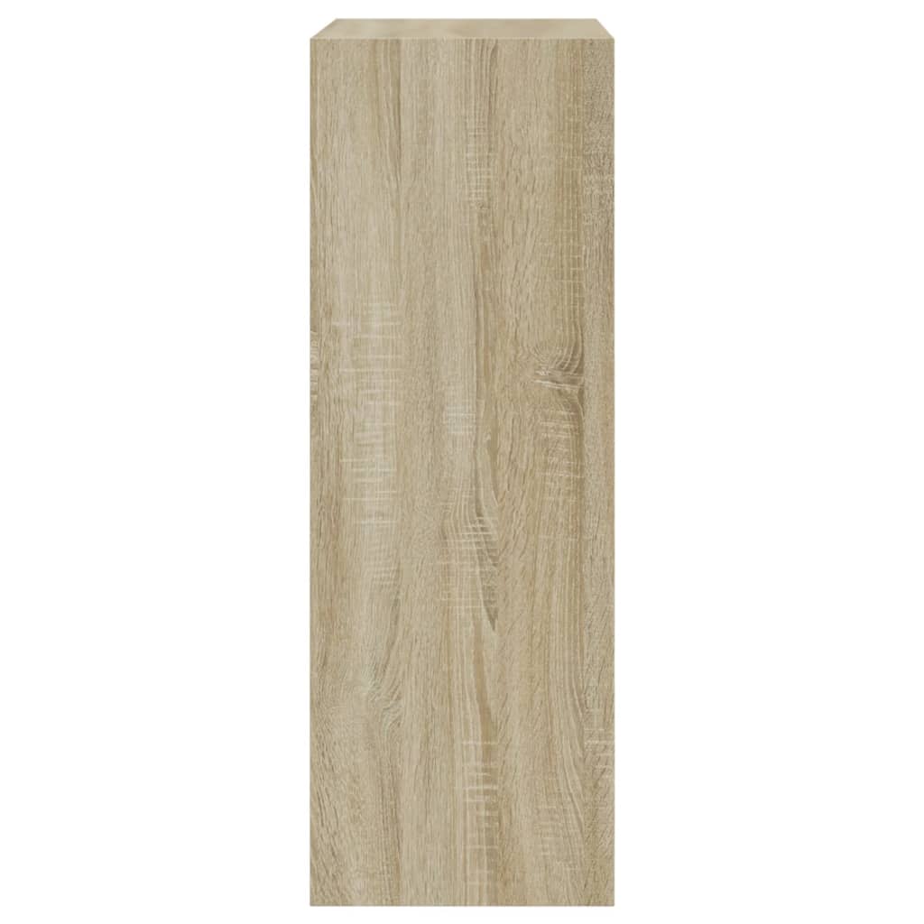 Shoe cabinet, sonoma oak, 60x34x96.5cm, engineered wood