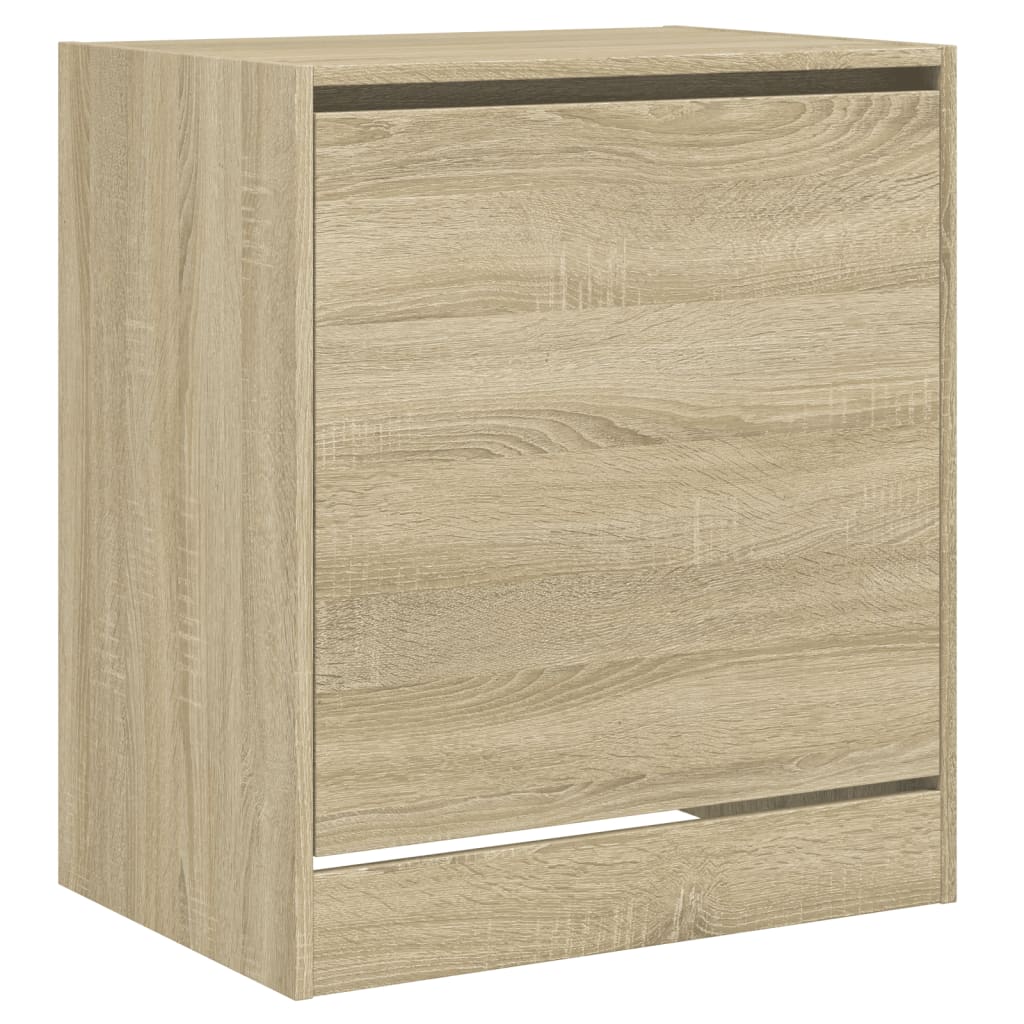 Shoe cabinet, oak, 60x42x69cm, engineered wood