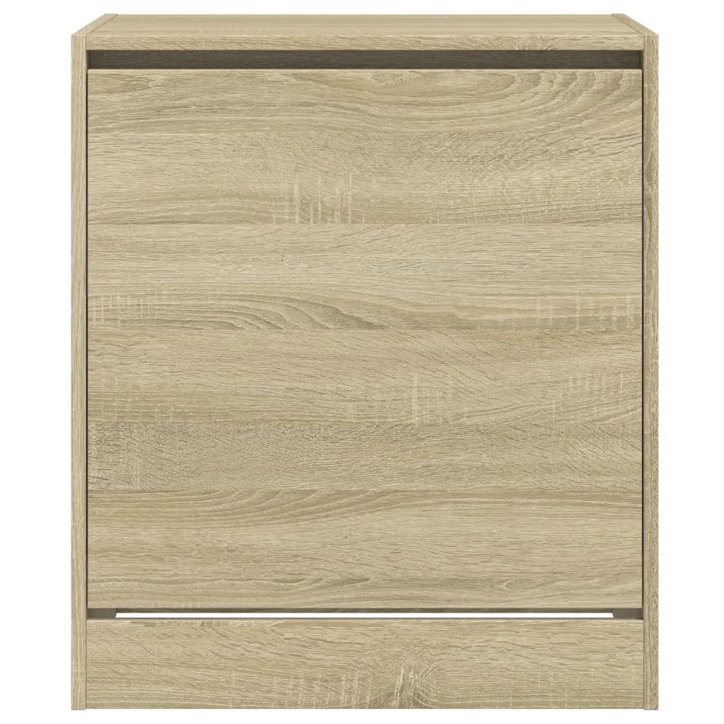 Shoe cabinet, oak, 60x42x69cm, engineered wood
