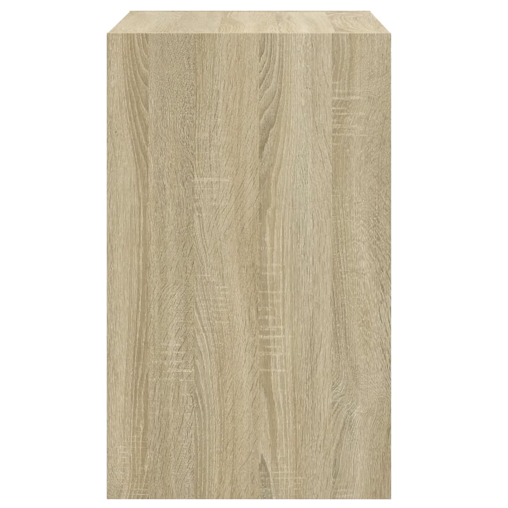 Shoe cabinet, oak, 60x42x69cm, engineered wood