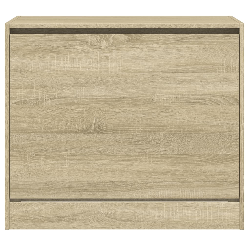 Shoe cabinet, Sonoma oak, 80x42x69cm, engineered wood