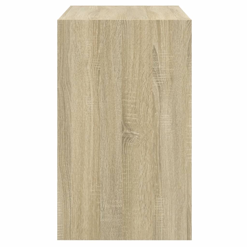 Shoe cabinet, Sonoma oak, 80x42x69cm, engineered wood
