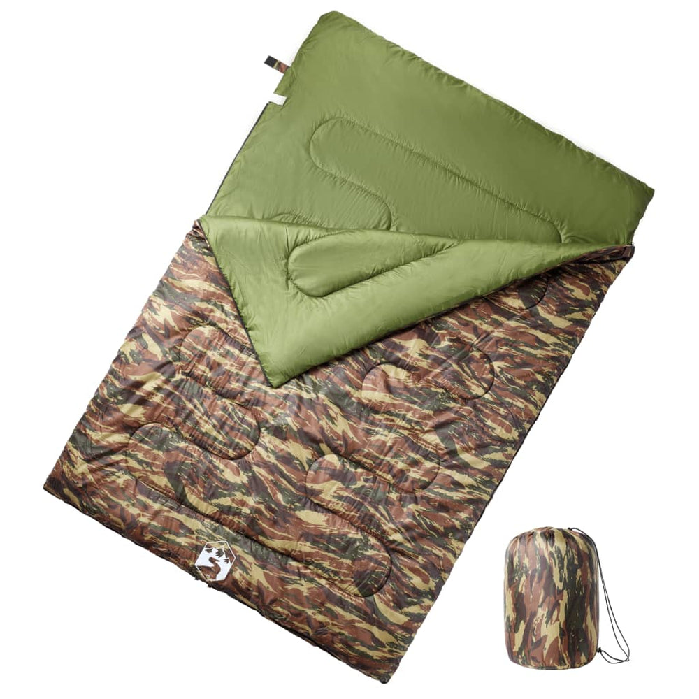 Double Sleeping Bag with Pillows for Adults, 3-4 Seasons