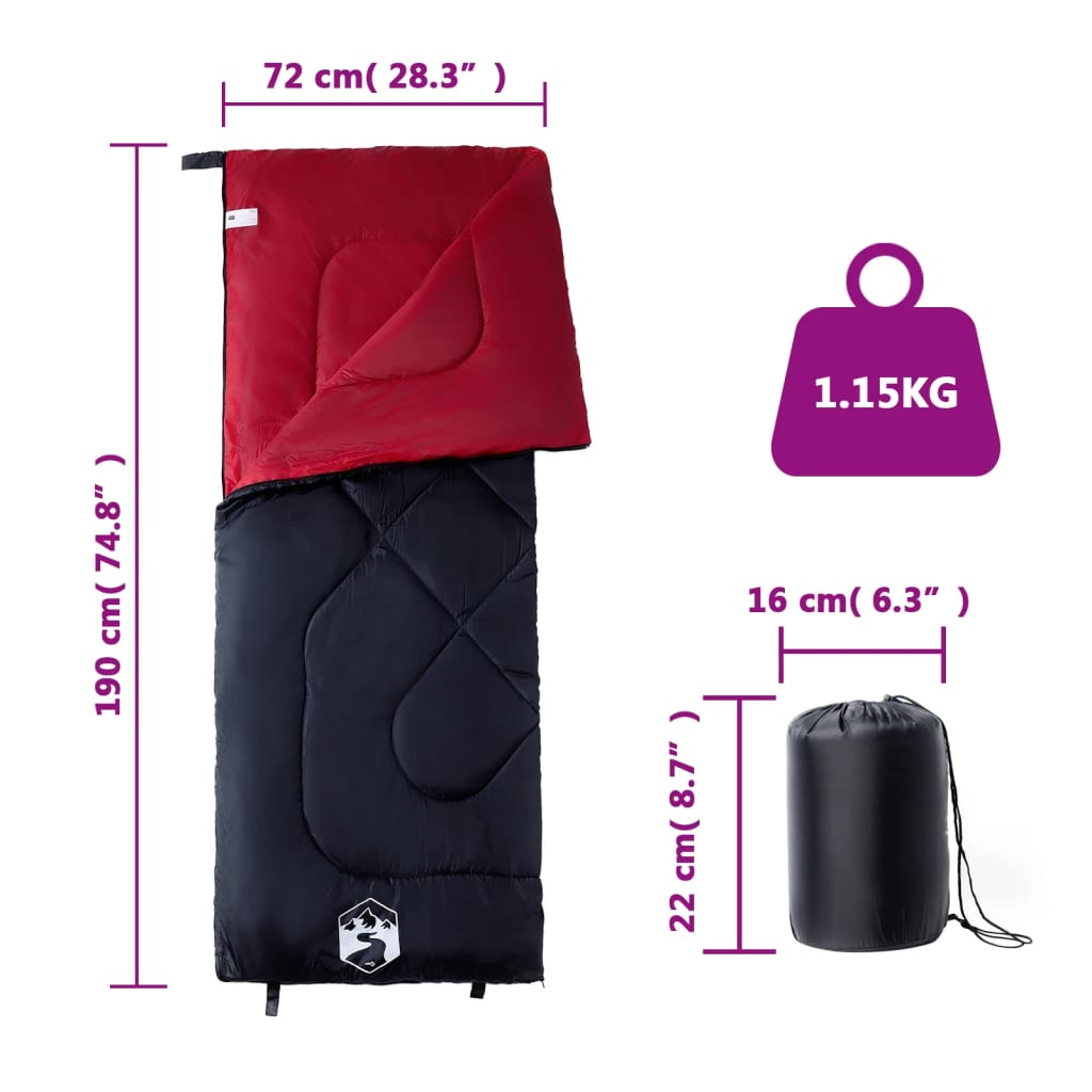 Adult Sleeping Bag for Camping, 3 Seasons