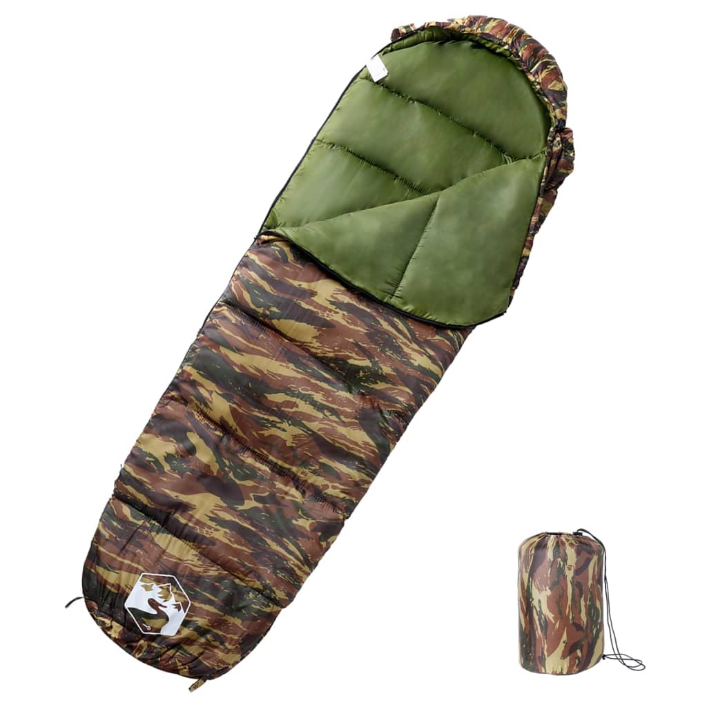 Mummy sleeping bag for adults, 3 seasons