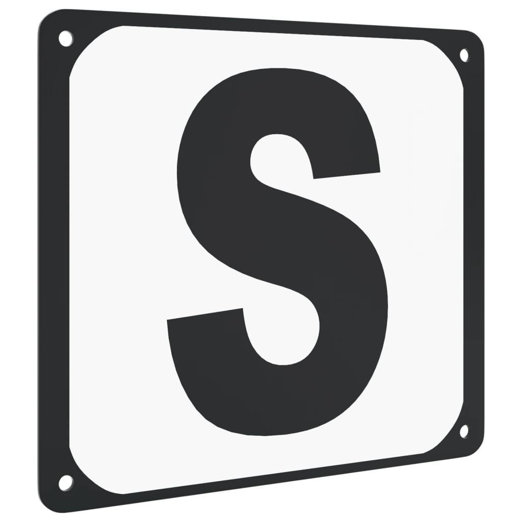 Raidės jojimo aikštelei, 12vnt., plienas