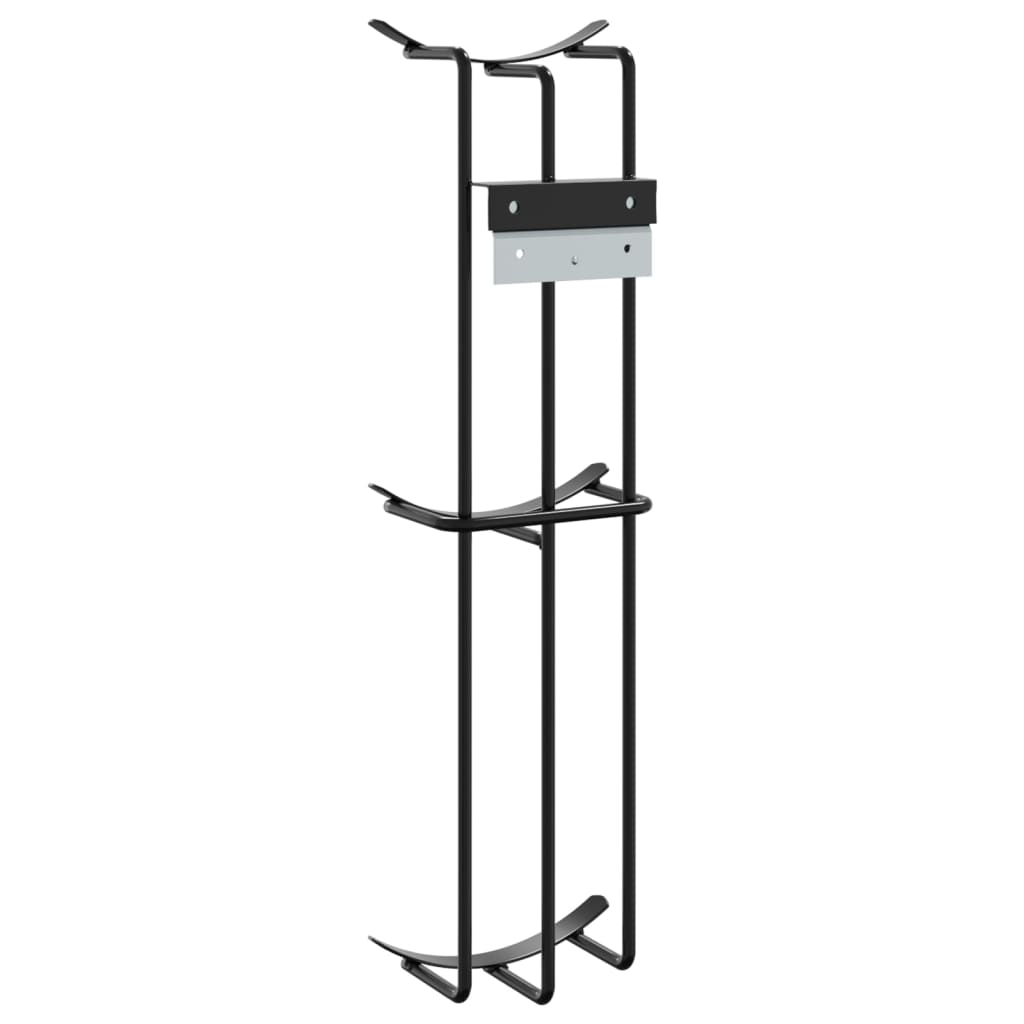 Barriers stand holders, 2pcs, black, steel
