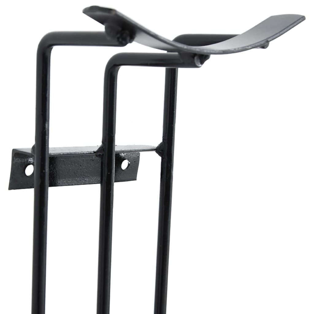 Barriers stand holders, 2pcs, black, steel