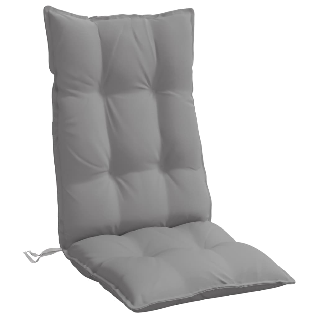 Kėdės pagalvėlės, 2vnt., pilkos spalvos, oksfordo audinys
