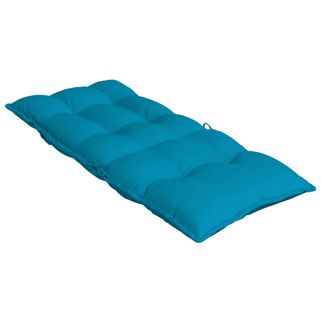 Chair cushions, 4 pcs., light blue, oxford fabric