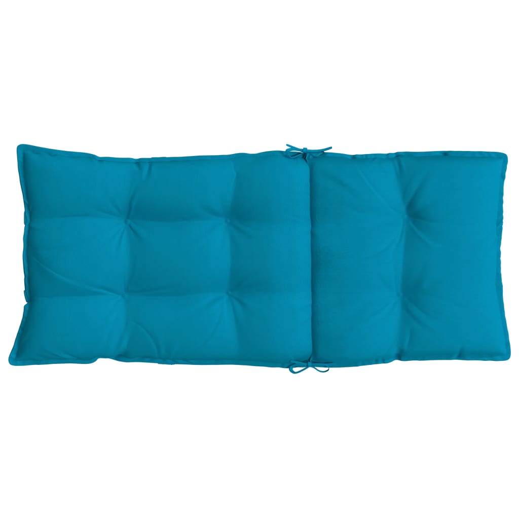 Chair cushions, 4 pcs., light blue, oxford fabric