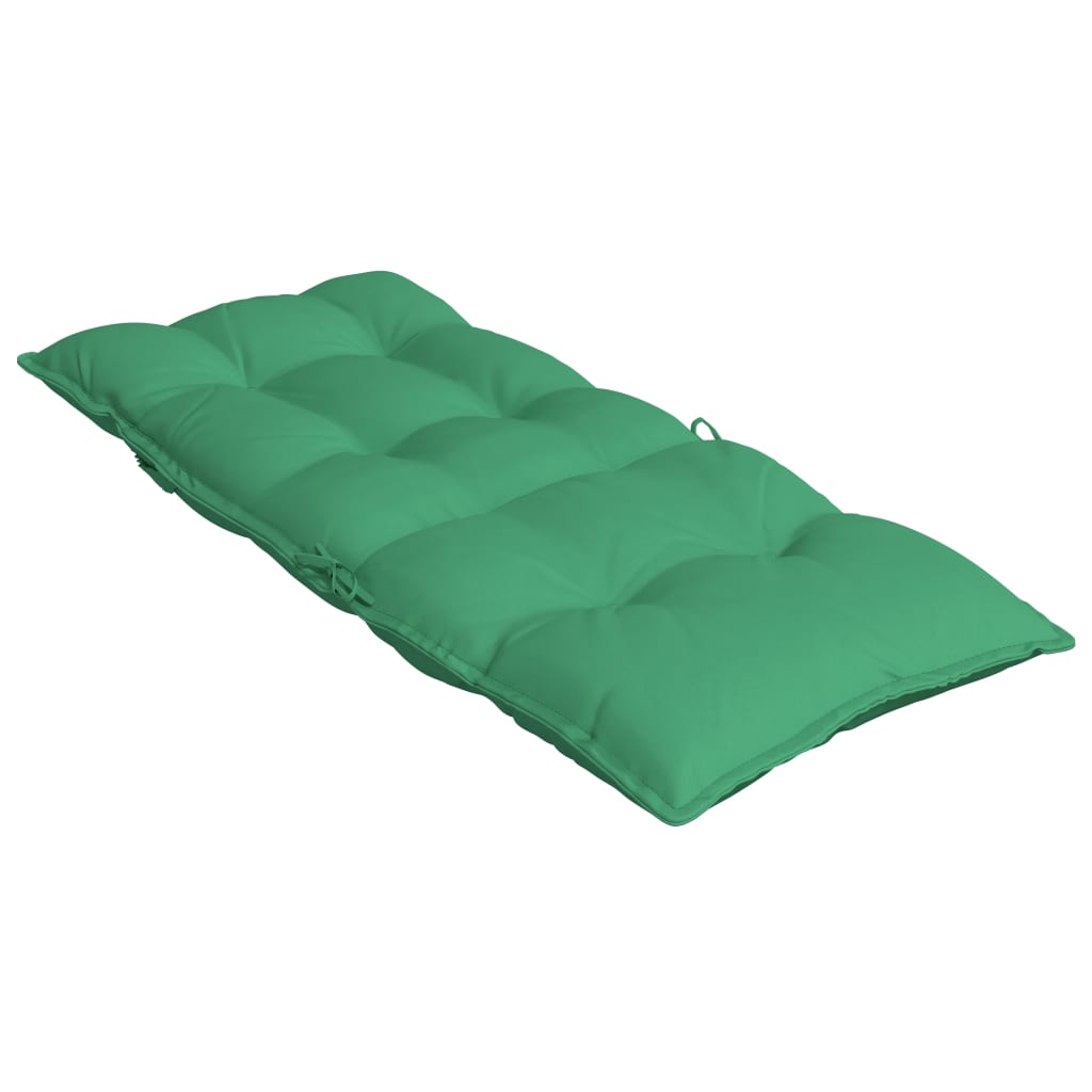 Chair cushions, 4 pcs, green, Oxford fabric