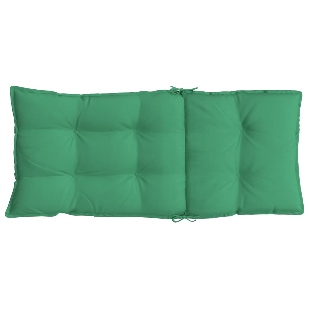 Chair cushions, 4 pcs, green, Oxford fabric