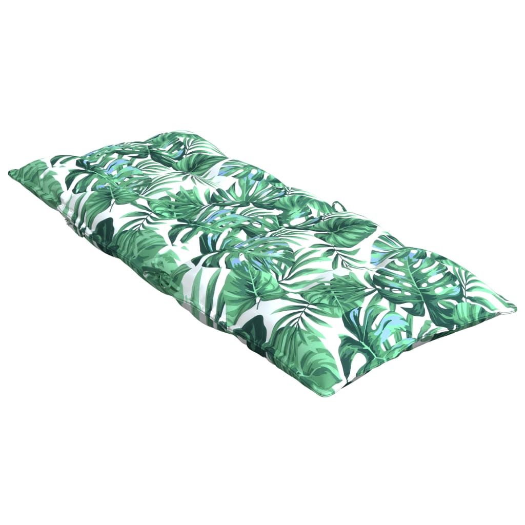 Chair cushions, 6 pcs., Oxford fabric, with leaves