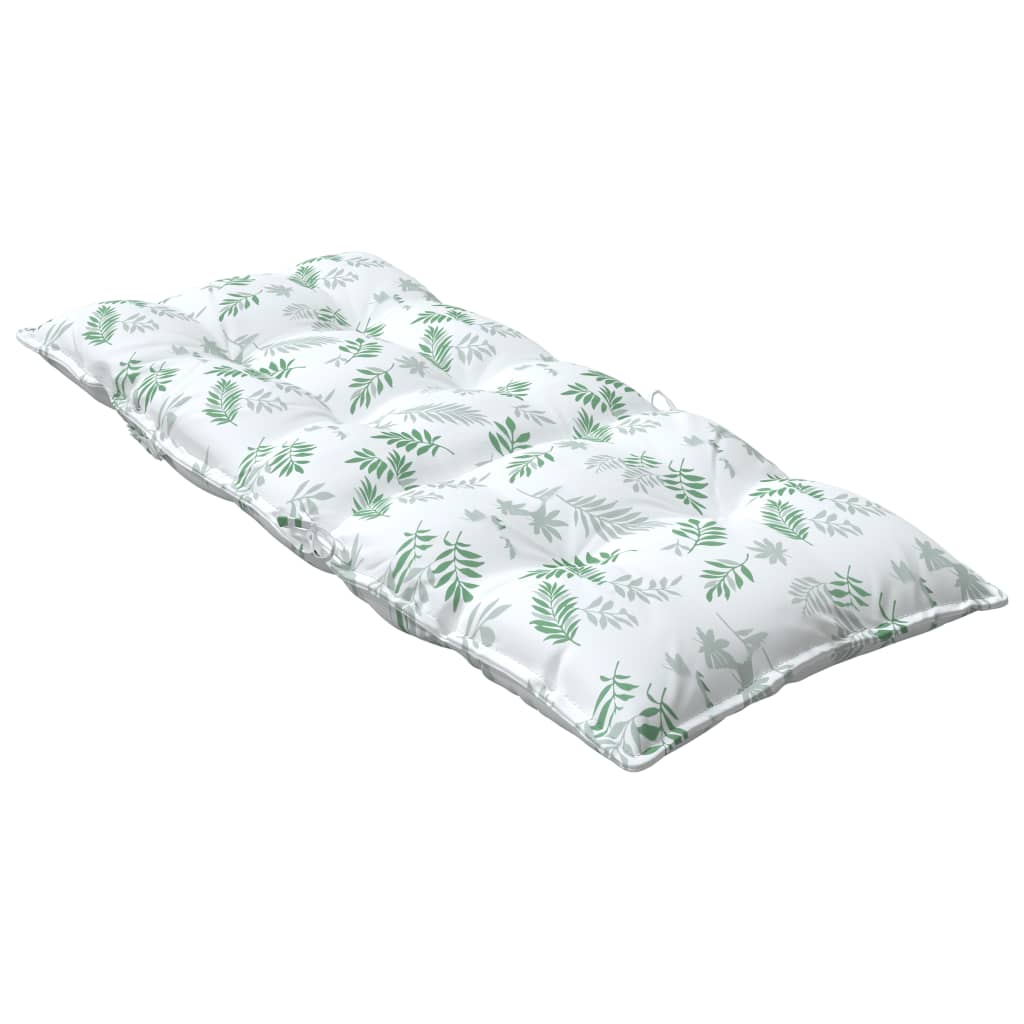 Chair cushions, 6 pcs., Oxford fabric, with leaves