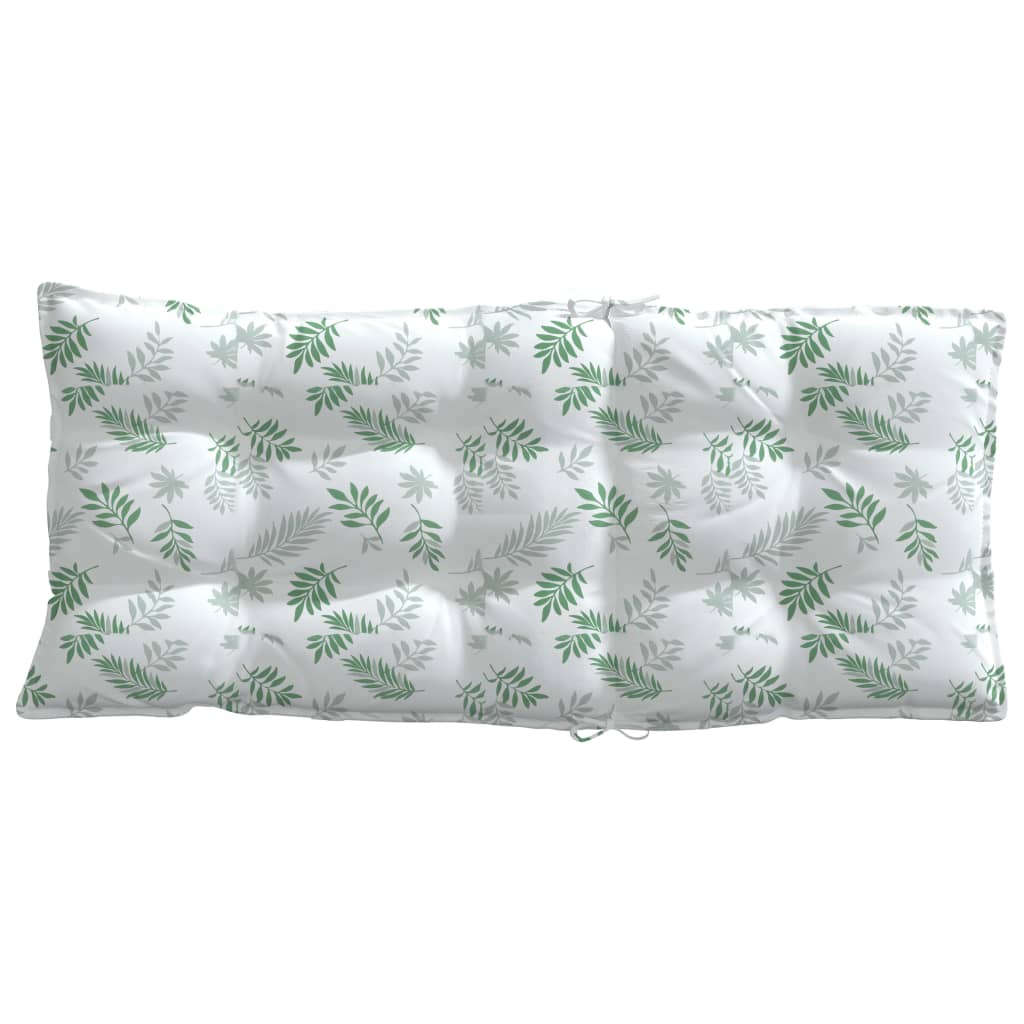 Chair cushions, 6 pcs., Oxford fabric, with leaves