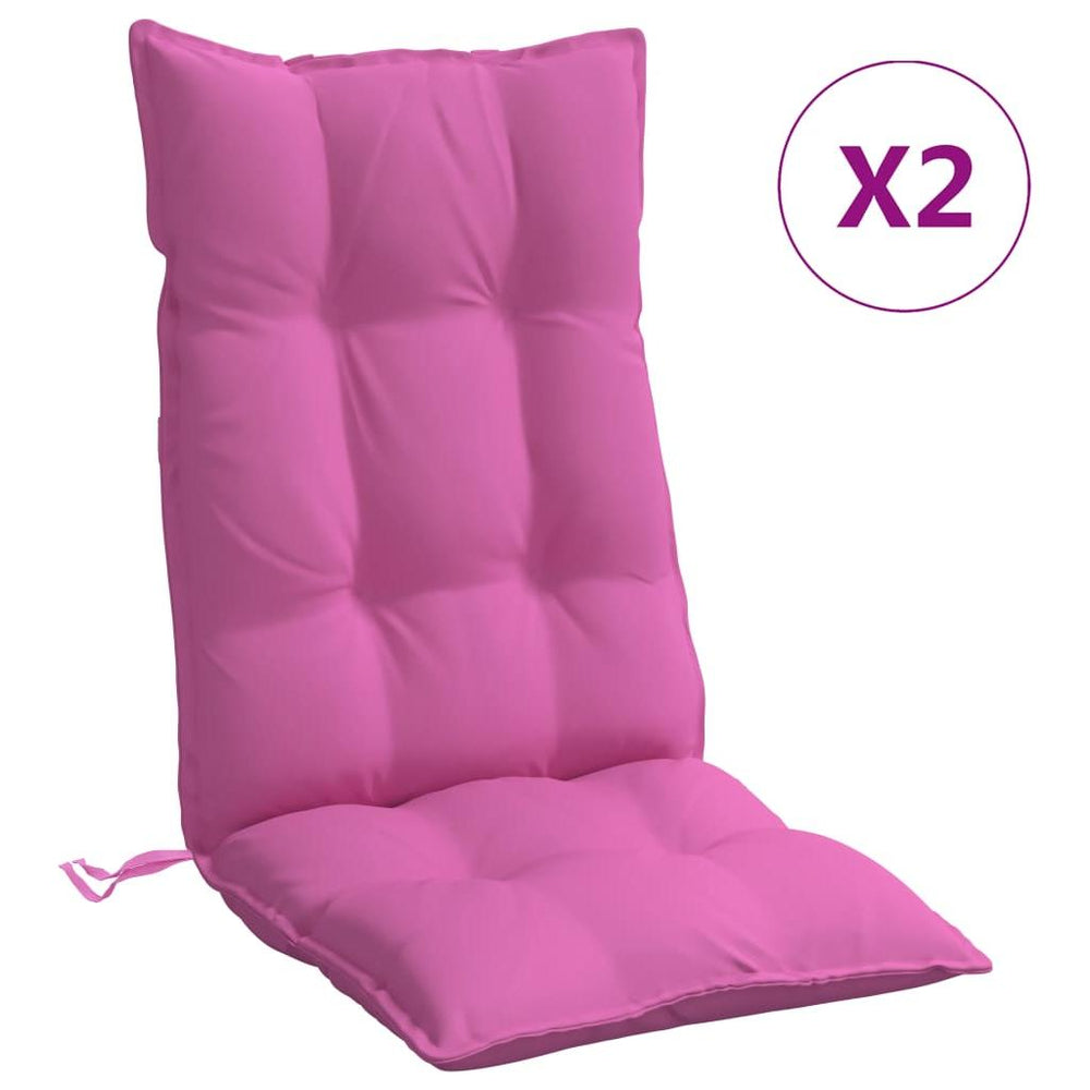 Kėdės pagalvėlės, 2vnt., rožinės spalvos, oksfordo audinys