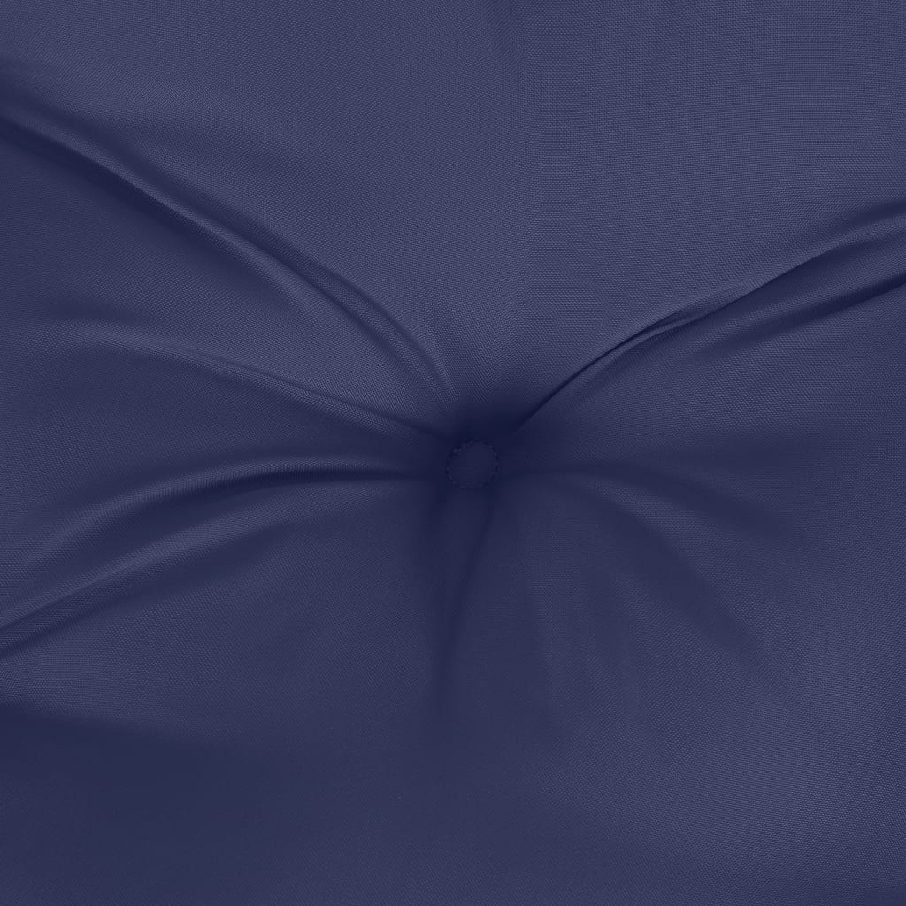 Chair cushions, 4 pcs., dark blue, oxford fabric