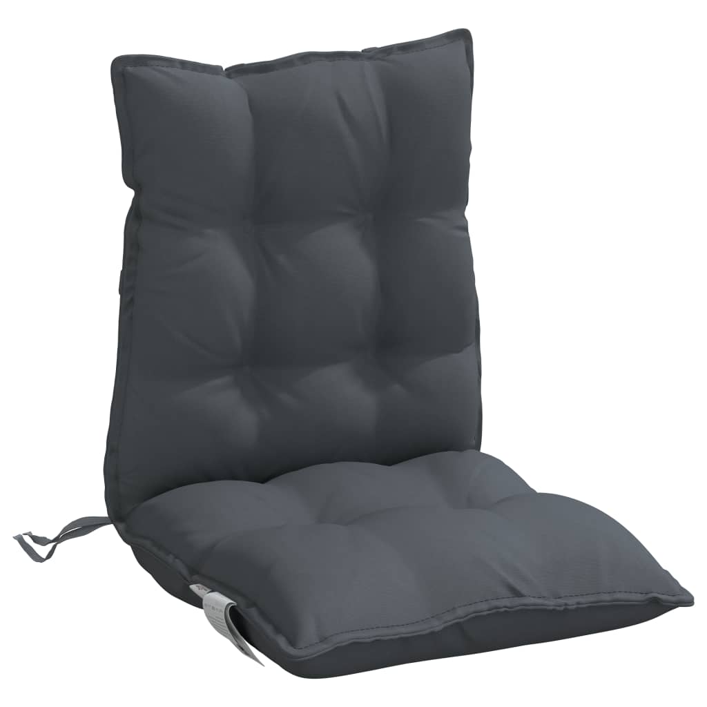 Kėdės pagalvėlės, 6vnt., antracito, oksfordo audinys
