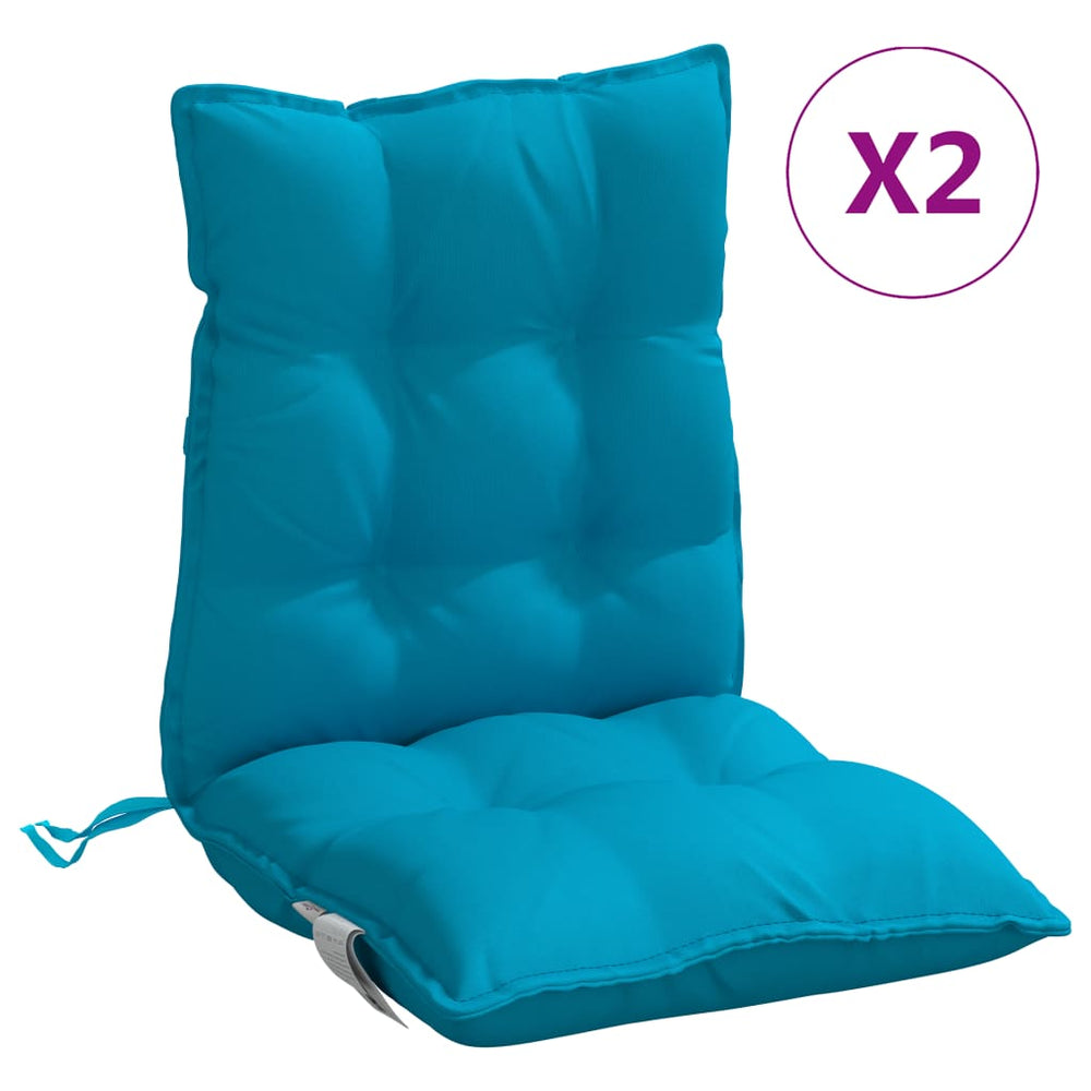 Kėdės pagalvėlės, 2vnt., šviesiai mėlynos, oksfordo audinys