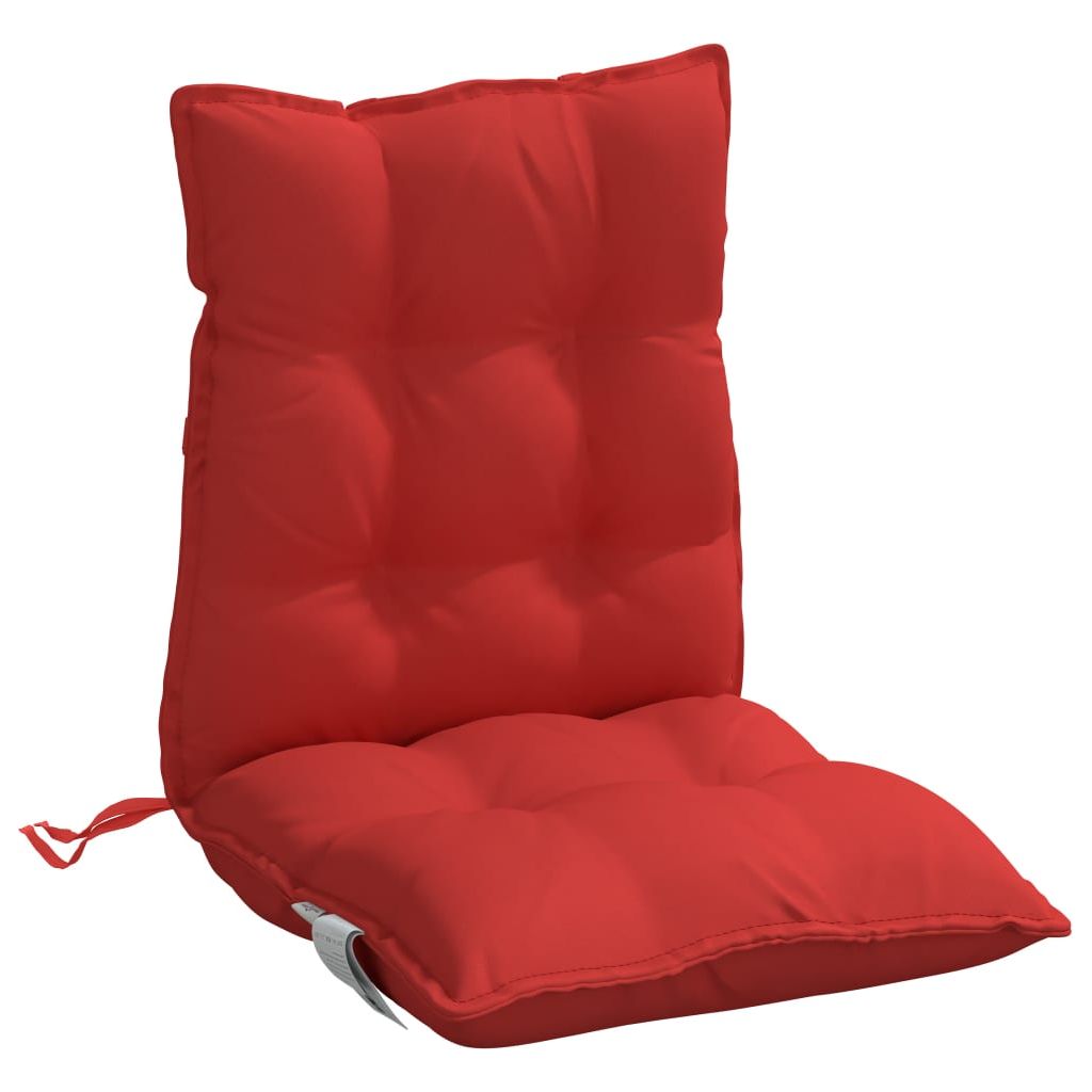 Kėdės pagalvėlės, 4vnt., raudonos, oksfordo audinys