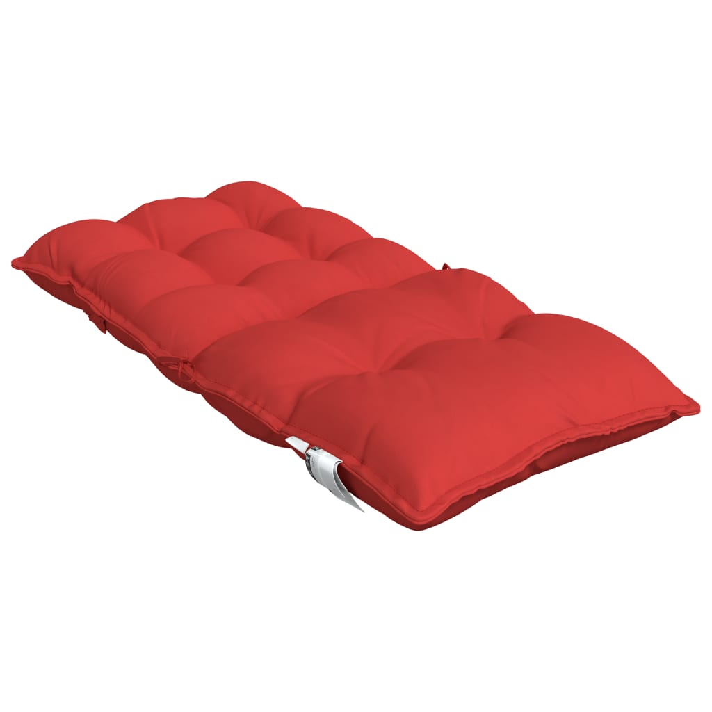 Chair cushions, 6 pcs., red, oxford fabric