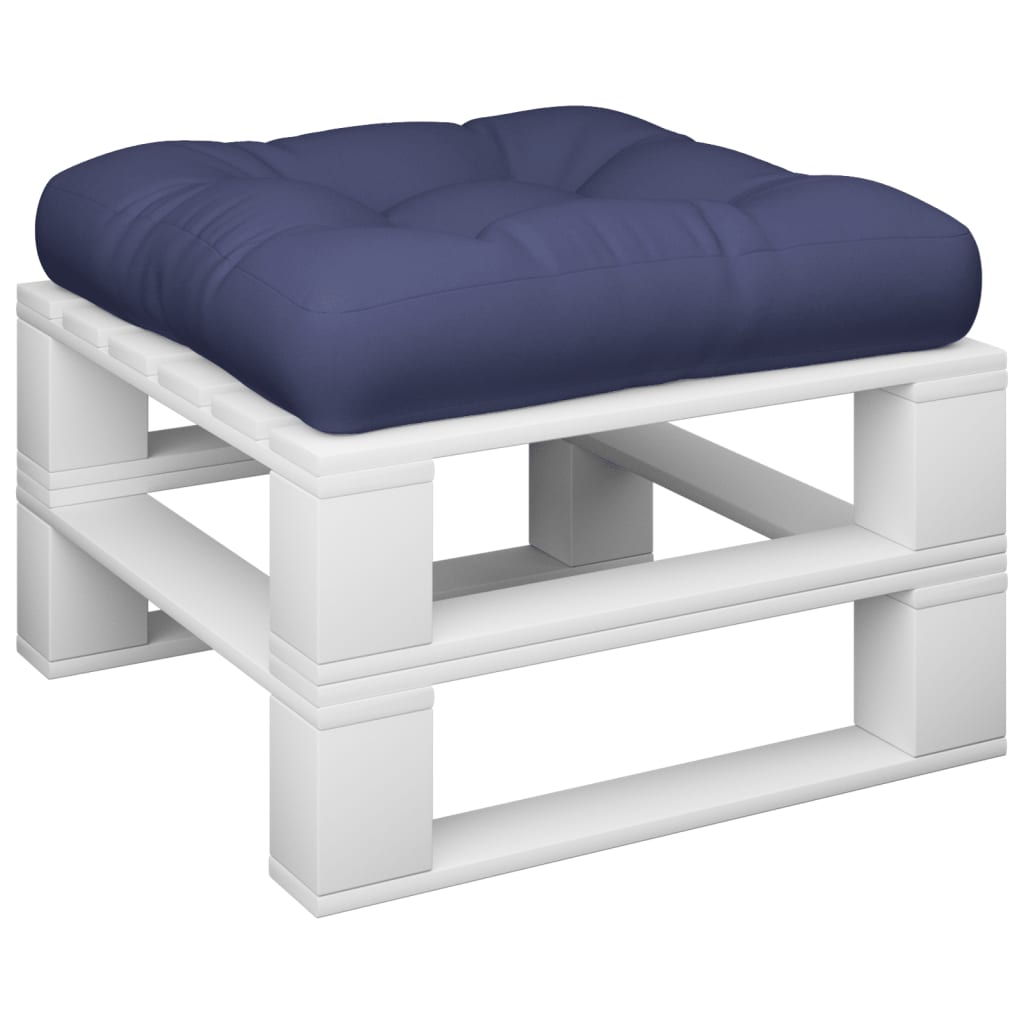 Palešu spilvens, tumši zils, 60x60x12cm, audums