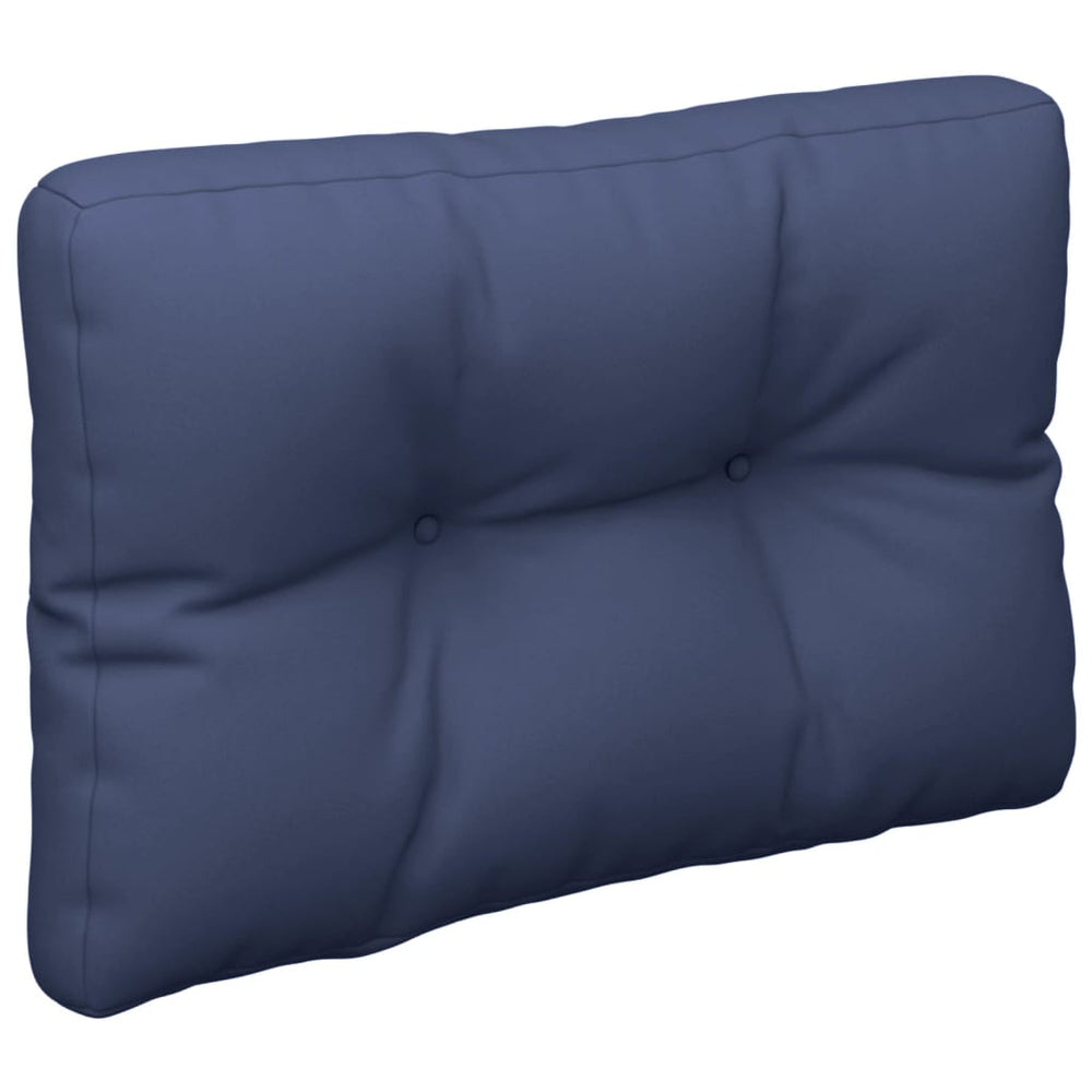 Paletės pagalvėlė, tamsiai mėlynos spalvos, 50x40x12cm, audinys