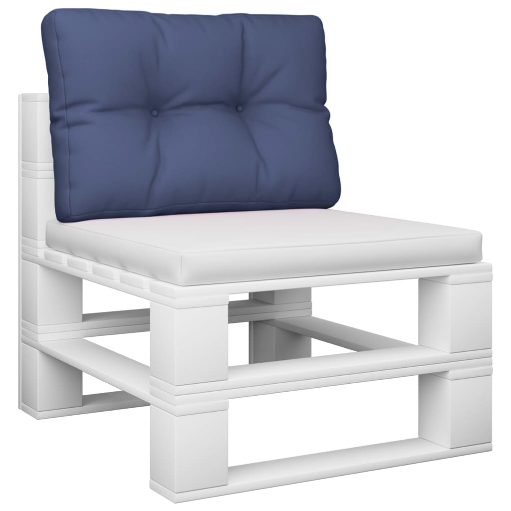 Pallet cushion, dark blue, 50x40x12cm, fabric