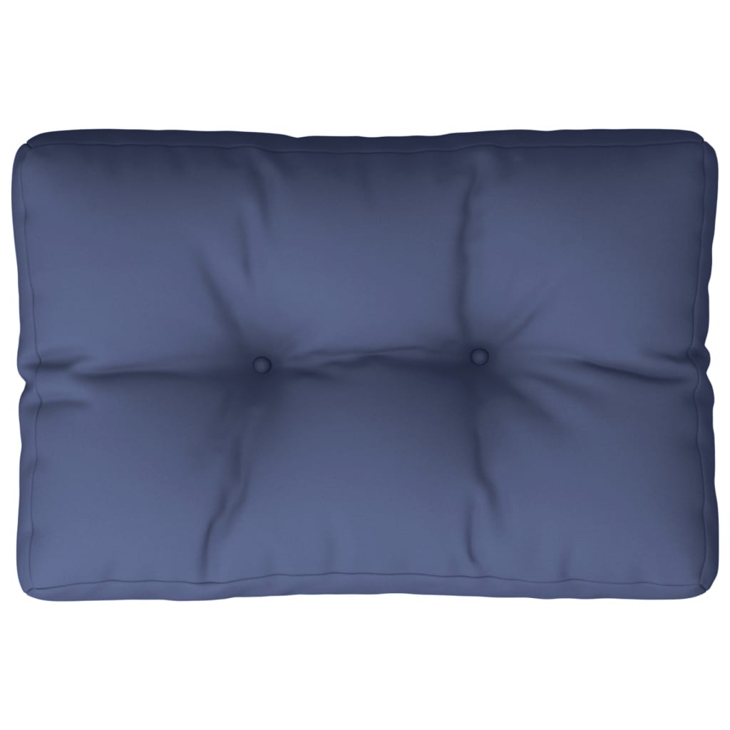 Pallet cushion, dark blue, 50x40x12cm, fabric