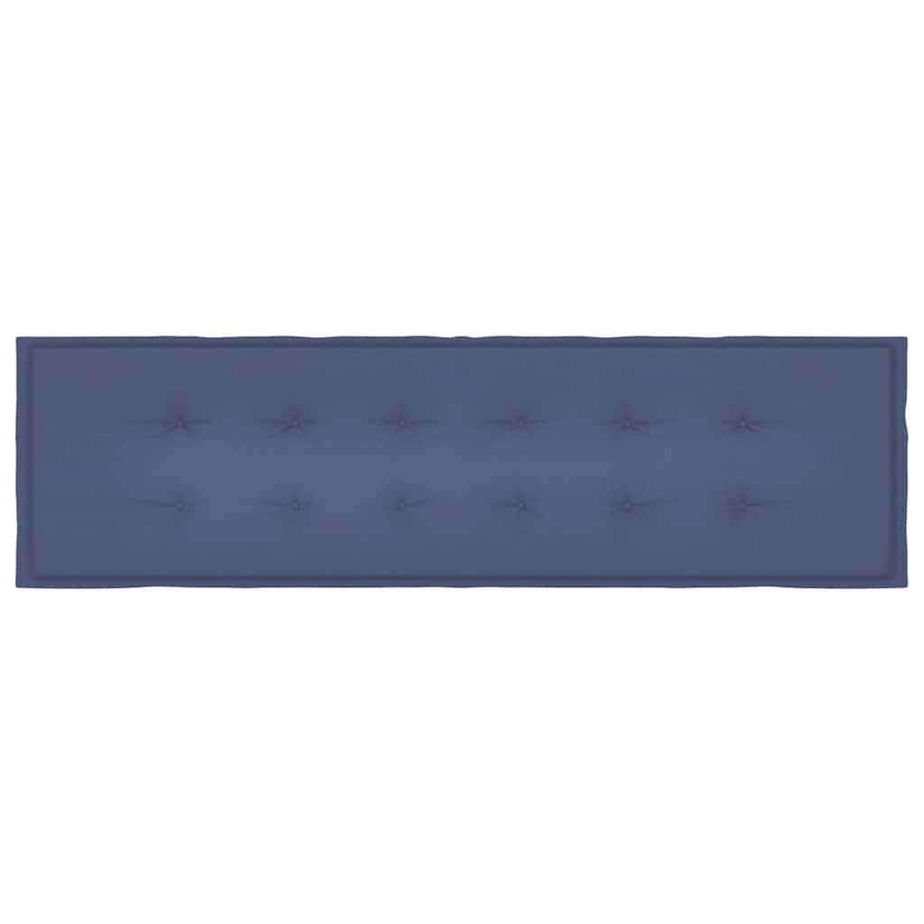 Garden bench cushion, dark blue, 180x50x4cm, fabric