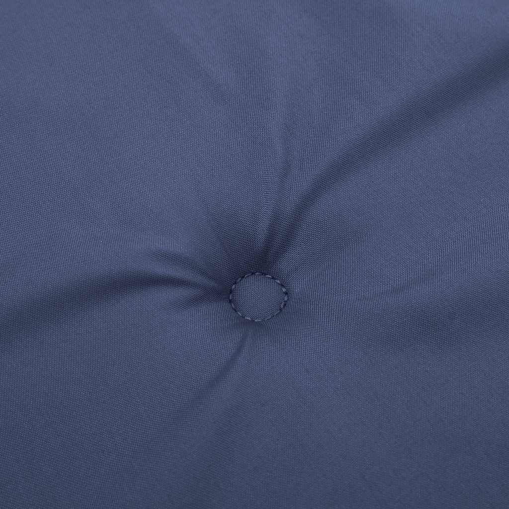 Patio chair cushion, dark blue, oxford fabric