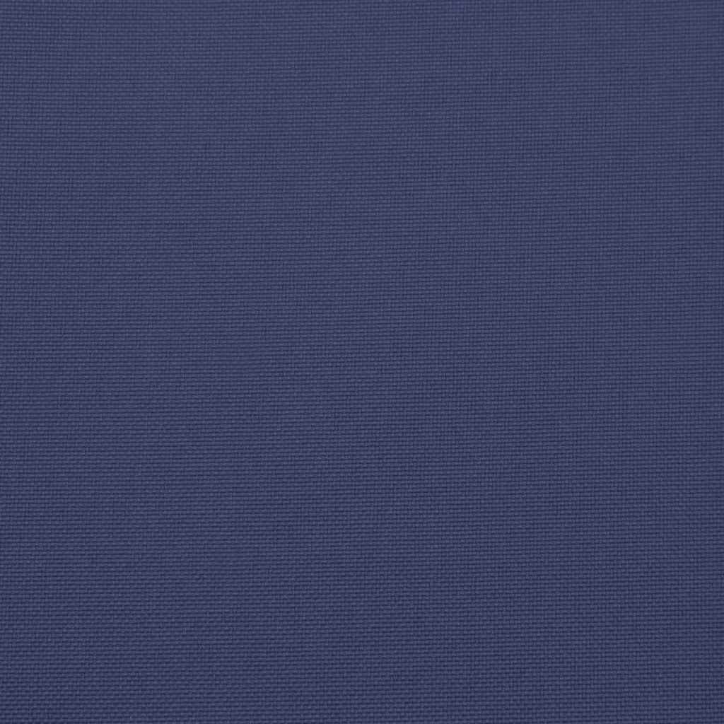 Patio chair cushion, dark blue, oxford fabric