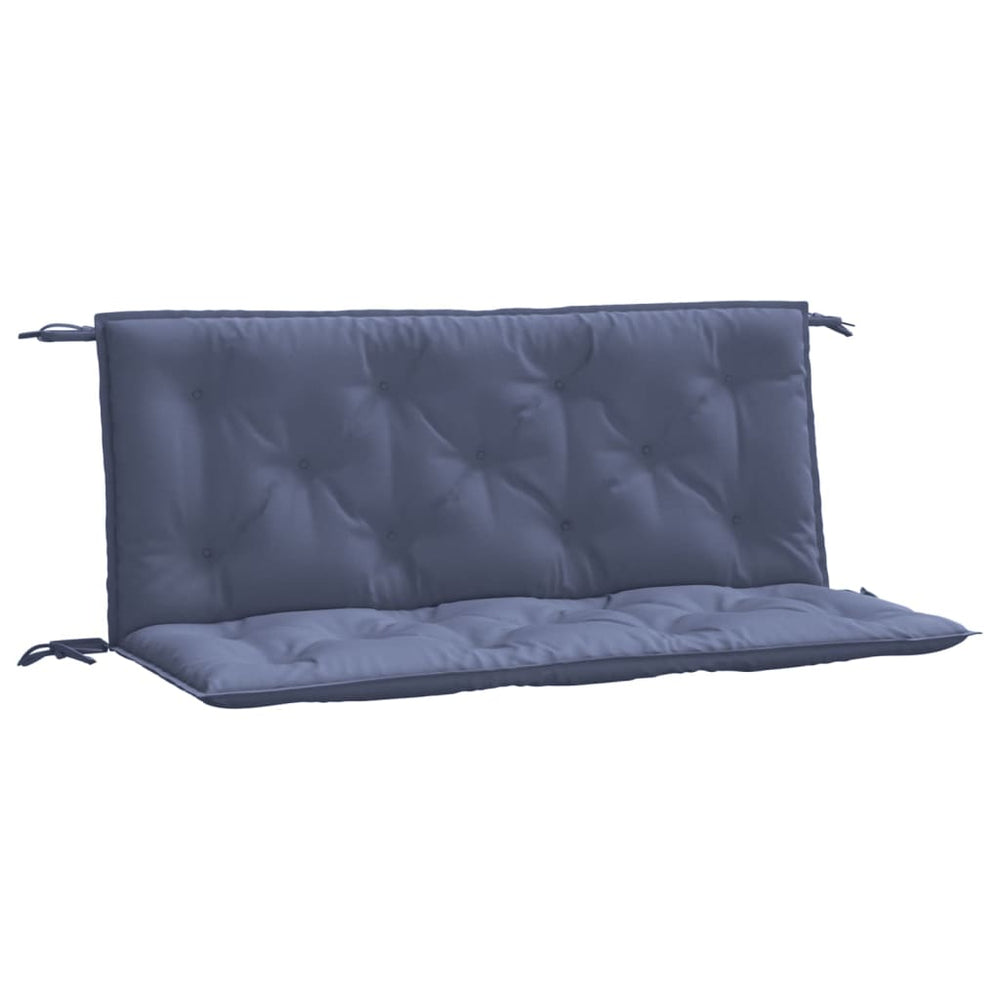 suoliuko pagalvėlės, 2vnt., tamsiai mėlyna, 120x50x7cm, audinys