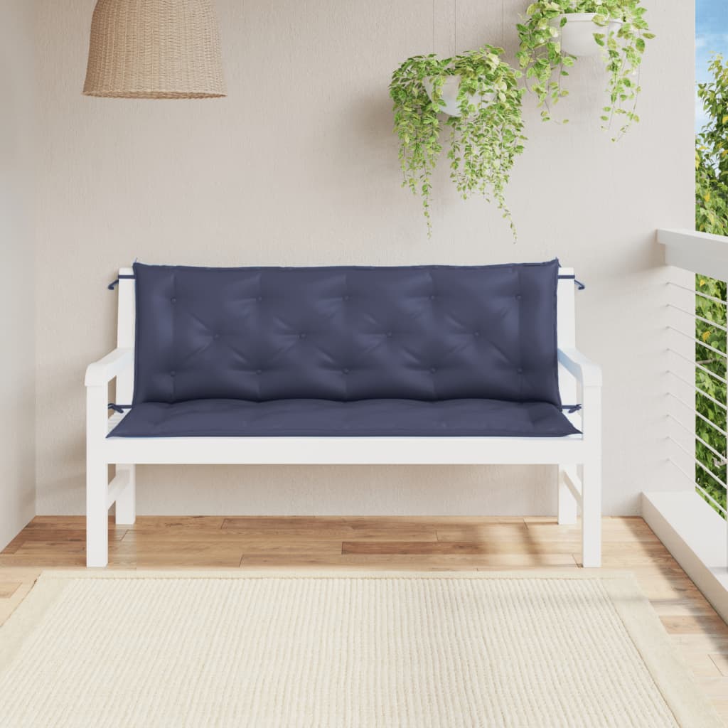 soliņa spilveni, 2 gab., tumši zila, 150x50x7cm, audums