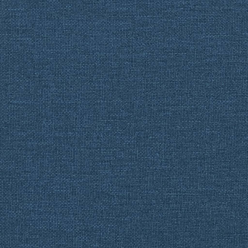Dvivietė sofa, mėlynos spalvos, audinys