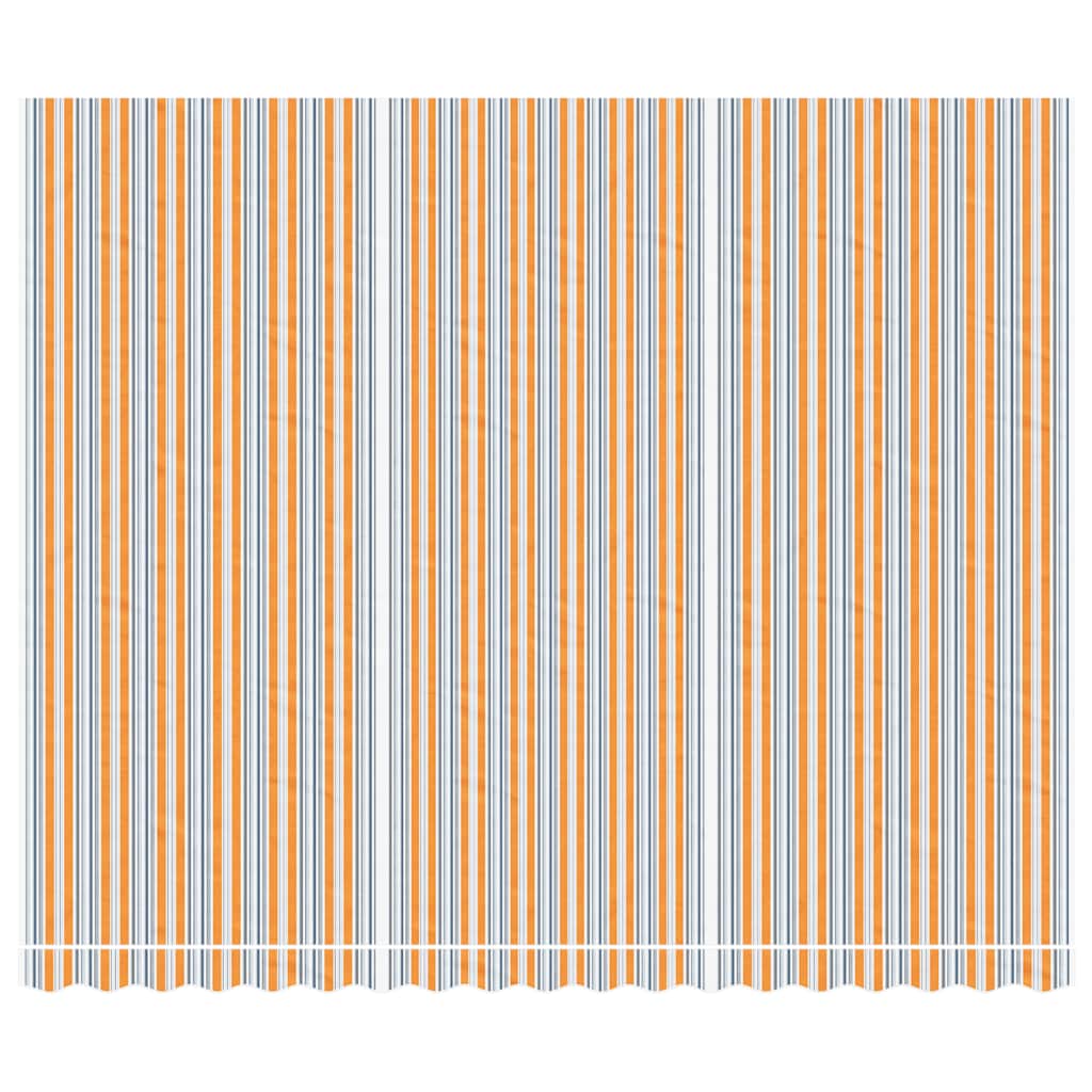 Awning replacement fabric, colored, 4.5x3.5m, striped