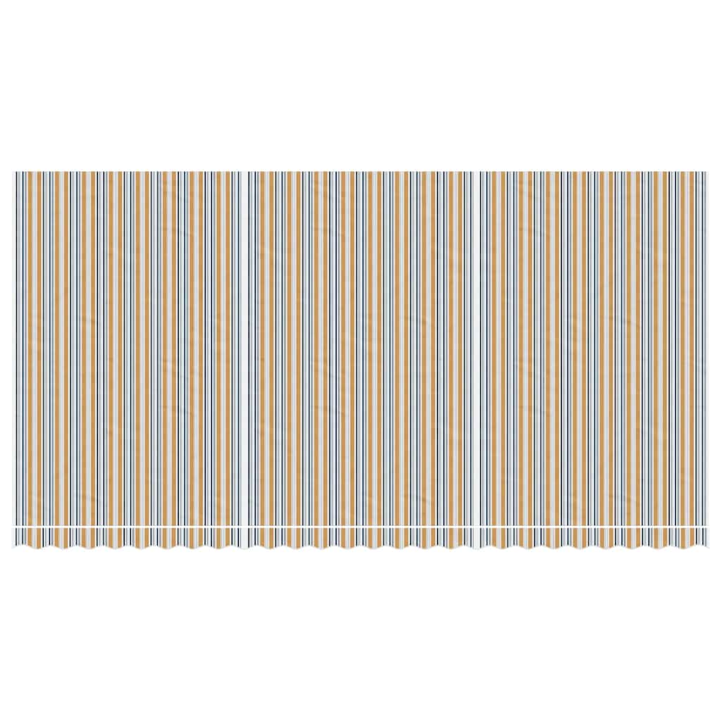 Pakaitinis audinys markizei, įvairių spalvų, 6x3m, dryžuotas