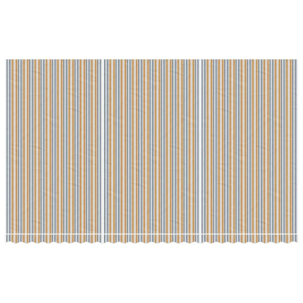Pakaitinis audinys markizei, įvairių spalvų, 6x3,5m, dryžuotas