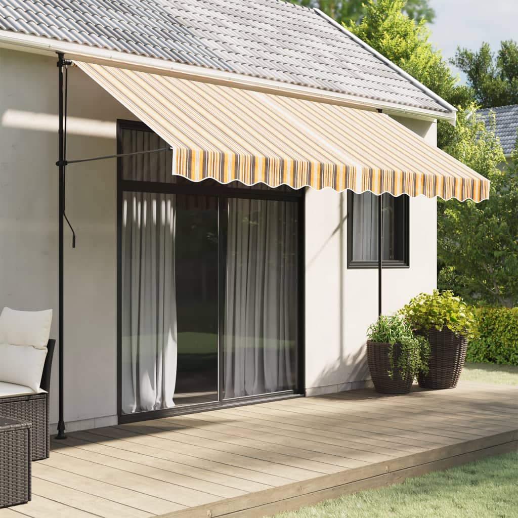 Replacement awning fabric, coloured, 3.5x2.5m, striped