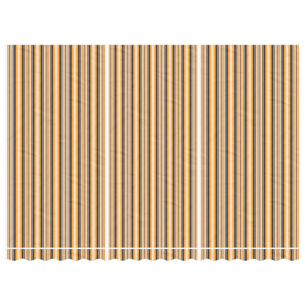 Pakaitinis audinys markizei, įvairių spalvų, 4,5x3m, dryžuotas