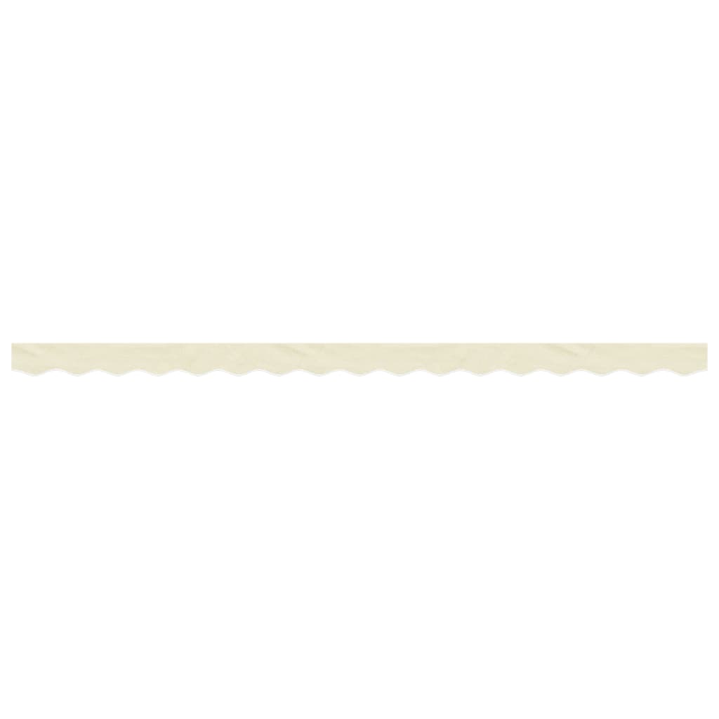 Awning replacement fabric for valance, blue/white, 4m