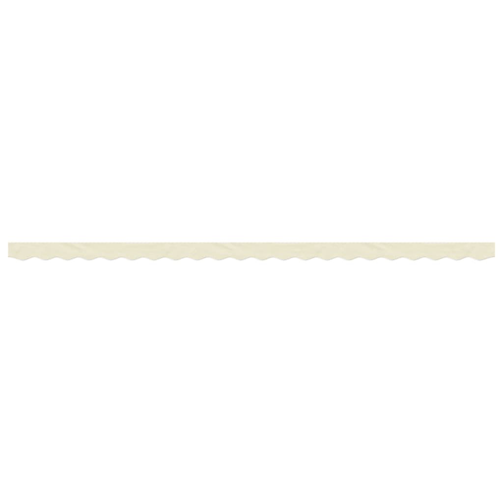 Replacement fabric for awning valance, blue/white, 5m