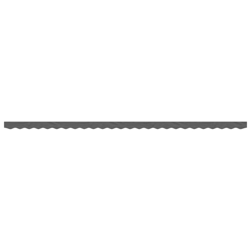 Replacement awning fabric, anthracite, 6m