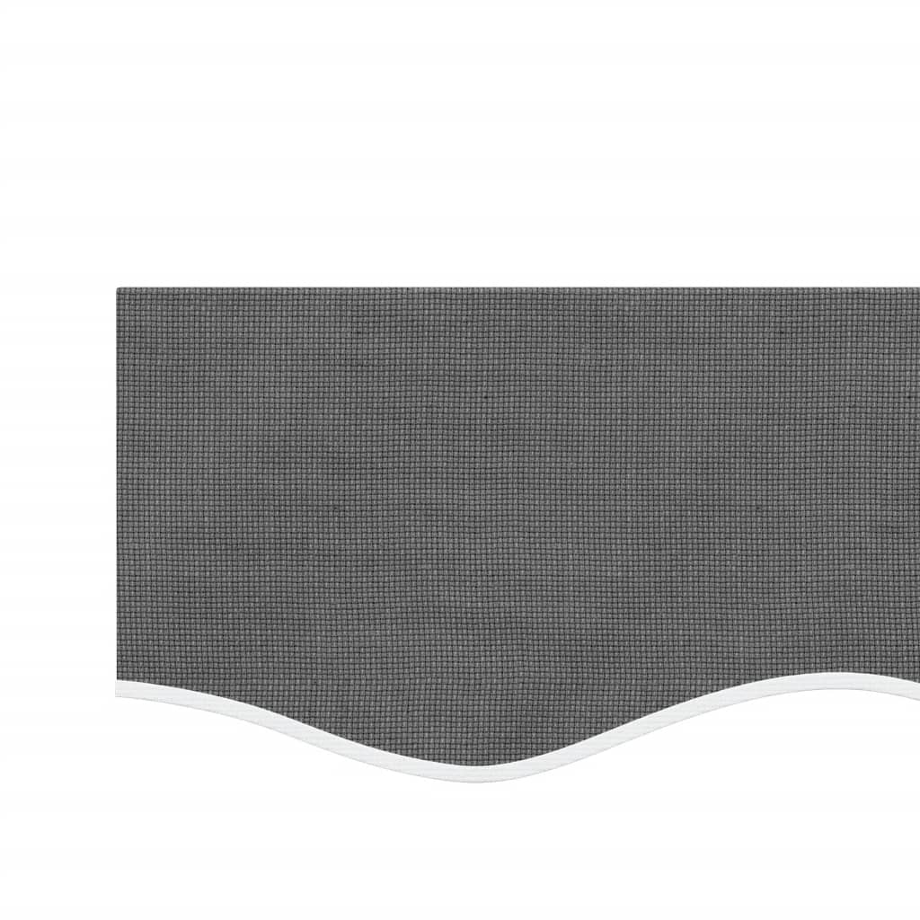 Replacement awning fabric, anthracite, 6m