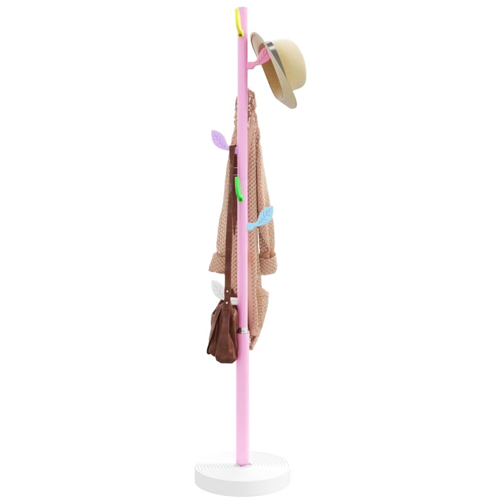 Mēteļu pakaramais, rozā, 172cm, pulverkrāsots dzelzs