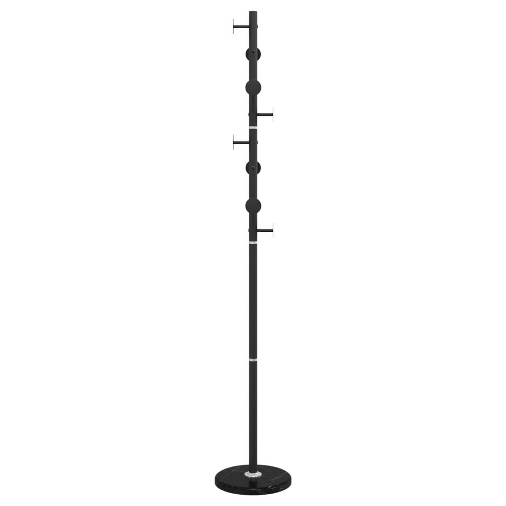 Paltų kabykla, juoda, 176cm, milteliniu būdu dengta geležis